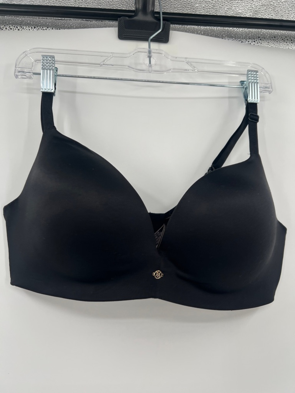 Size 38D  Victoria's Secret Black padded / no underwire bra